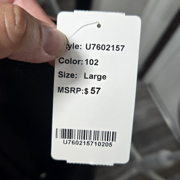 Suzanne Betro Gray/Black Knit Top Sz Large NWT - Picture 3 of 9